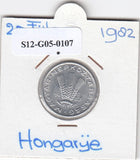 S12-G05-0107 Hongarije 20 filler 1982  UNC KM573