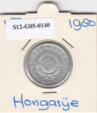 S12-G05-0140 Hongarije 1 forint 1980  VF KM575