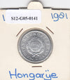 S12-G05-0141 Hongarije 1 forint 1981  XF KM575