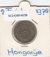 S12-G05-0158 Hongarije 2 forint 1978  VF KM575