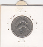 S12-G05-0200 Ijsland 5 kronor 1984  VF+ KM28
