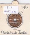S12-G05-0217 Nederlands-Indië 1 cent 1942 P UNC KM317