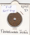 S12-G05-0219 Nederlands-Indië 1 cent 1945 D VF KM317