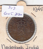 S12-G05-0220 Nederlands-Indië 2 1/2 cent 1945 P VF KM316