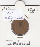 S12-G05-0226 Ierland 1 penny 1971   VF KM20