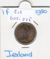 S12-G05-0228 Ierland 1 penny 1980   VF KM20