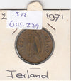 S12-G05-0229 Ierland 2 pence 1971   VF KM21