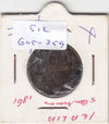 S12-G05-0259 Italy 5 centesimi 1861 N VF KM3