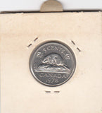 S12-G06-0028 Canada  5 cent 1978   VF/XF KM50a