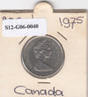 S12-G06-0040 Canada  25 cent 1975   VF KM62b