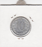 S12-G06-0086 Tsjecho-Slowakije 10 heller 1971  VF KM49