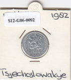 S12-G06-0092 Tsjecho-Slowakije 10 heller 1982  VF KM80