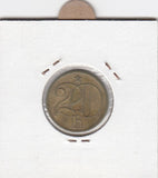 S12-G06-0095 Tsjecho-Slowakije 20 heller 1972  VF KM74