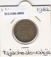 S12-G06-0098 Tsjecho-Slowakije 1 koruna 1962  VF KM50