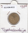 S12-G06-0112 Tsjecho-Slowakije 20 heller 1978  VF KM74