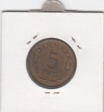 S12-G06-0157 Denemarken 5 ore  1963  VF KM843