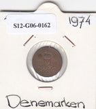 S12-G06-0162 Denemarken 5 ore  1974  VF KM859
