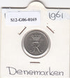 S12-G06-0169 Denemarken 10 ore 1961  VF KM849