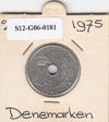 S12-G06-0181 Denemarken 25 ore 1975  VF KM861