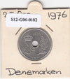 S12-G06-0182 Denemarken 25 ore 1976  VF KM861