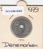 S12-G06-0183 Denemarken 25 ore 1979  VF KM861