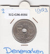 S12-G06-0184 Denemarken 25 ore 1983  XF KM861