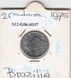 S12-G06-0197 Brazilië 2 centavos 1975  XF KM586 FAO