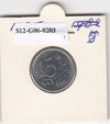 S12-G06-0203 Brazilië 5 centavos 1995  XF KM632