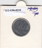 S12-G06-0210 Brazilië 10 centavos 1996  VF KM633