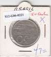 S12-G06-0221 Brazilië 50 centavos 1970  VF KM580a