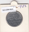 S12-G06-0241 Brazilië 50 cruzeiros 1983  VF KM594