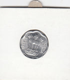 S12-G06-0250 India 2 paisa 1976 Mumbai UNC KM13