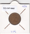 S12-G07-0005 Verenigd Koninkrijk 1 new penny 1974  VF KM# 915