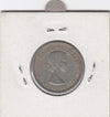 S12-G07-0022 Verenigd Koninkrijk 1 shilling 1953  VF KM# 890 English arms, three lions on crowned shield