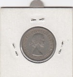 S12-G07-0022 Verenigd Koninkrijk 1 shilling 1953  VF KM# 890 English arms, three lions on crowned shield