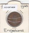 S12-G07-0038 Verenigd Koninkrijk ½ penny 1920  FI KM# 809