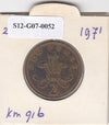 S12-G07-0052 Verenigd Koninkrijk 2 new pence 1971  VF KM# 916