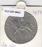 S12-G07-0063 Verenigd Koninkrijk 25 pence 1977  UNC KM# 920