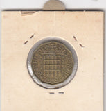 S12-G07-0124 Verenigd Koninkrijk 3 pence 1959  VF KM# 900