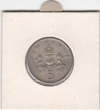 S12-G07-0137 Verenigd Koninkrijk 5 new pence 1969  VF KM# 911
