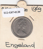 S12-G07-0138 Verenigd Koninkrijk 5 new pence 1969  VF KM# 911