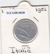 S12-G08-0030 Italië 10 lire 1952  VF KM92