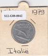 S12-G08-0042 Italië 10 lire 1979  VF+ KM92