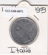 S12-G08-0071 Italië 100 lire 1959  VF KM96