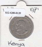 S12-G08-0139 Kenia 1 shilling 1971  VF KM14