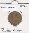 S12-G08-0150 Korea Zuid 10 won 1971  VF KM6a