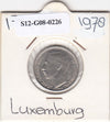 S12-G08-0226 Luxemburg 1 franc 1978  XF KM55