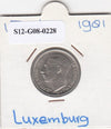 S12-G08-0228 Luxemburg 1 franc 1981  XF KM55