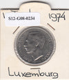 S12-G08-0234 Luxemburg 10 franc 1974  XF KM57