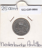 S12-G09-0066 Antillen 25 cent 1979  VF KM11
